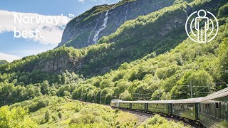 Flamsbana  The Flam Railway  Worlds most Beautiful Train Journey [upl. by Atikir88]