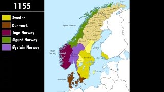 History of Scandinavia Every Year [upl. by Anaimad770]