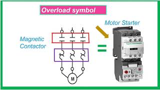 Overload relay and contactor wiring connection [upl. by Yelyab354]