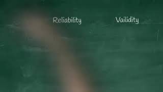 RELIABILITY AND VALIDITY OF TESTS [upl. by Pasco]