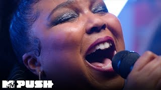 Lizzo Performs Cuz I Love You Live Performance  MTV Push [upl. by Errised]