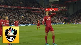 Fabinho fires Liverpool into early lead against Manchester City  Premier League  NBC Sports [upl. by Mayes]