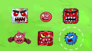 New heroes in the game about the red ball 4 Animated battle [upl. by Idel]