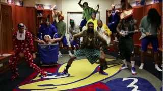 KU Basketball Harlem Shake [upl. by Ahcorb668]