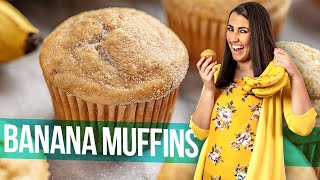 Moms Easy Banana Muffins [upl. by Mercado576]