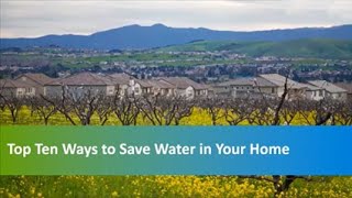 Top 10 Ways to Save Water in Your Home [upl. by Felicie]