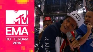 Bruno Mars – 24K Magic from the 2016 MTV EMAs Official Live Performance [upl. by Lorou404]