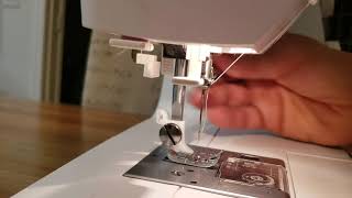 Threading Husqvarna Viking Sewing Machine [upl. by Alisun]