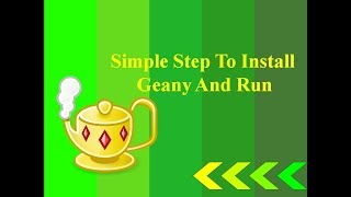 How to install geany and run Java program in any windows [upl. by Paulina]