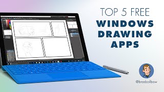 Testing 5 Free Windows Drawing apps [upl. by Skill]