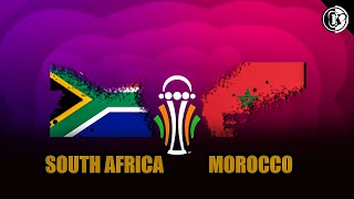 SOUTH AFRICA VS MOROCCO AFCON 2024 HUGO BROOS BAFANA BAFANA [upl. by Crifasi]