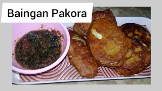 Baingan Pakora Recipe By Kitchen With Afshan [upl. by Kecaj]