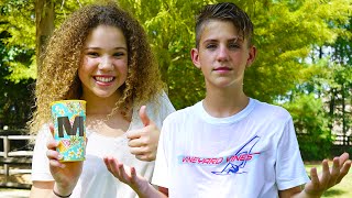 RAPID WATER TRIVIA MattyBRaps vs Madison Haschak [upl. by Brigida]