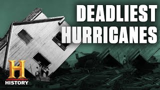 Deadliest Hurricanes in US History  History [upl. by Elyac]