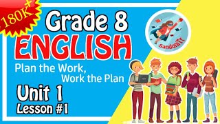 Grade 8 English Language  Unit 1Lesson 01 🇱🇰🏫👩‍🏫🧑👩 [upl. by Tebzil526]