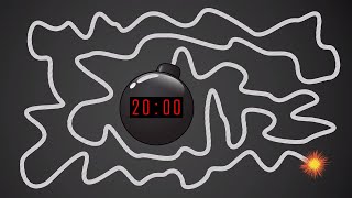 20 Minute Timer BOMB 💣 With Giant Bomb Explosion [upl. by Enailil]