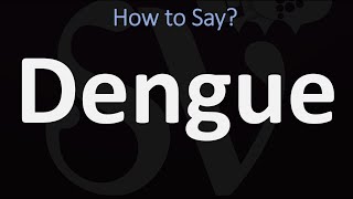 How to Pronounce Dengue CORRECTLY [upl. by Baer718]