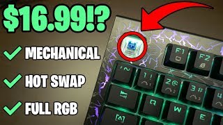 Top 5 GAMING KEYBOARDS Under 20 [upl. by Ahseinaj163]