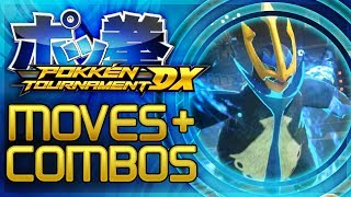 Pokken Tournament DX  ALL Empoleon Moves  Combos Nintendo Switch Gameplay [upl. by Yenitsed437]