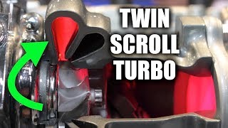 Twin Scroll Turbocharger  Explained [upl. by Barmen]