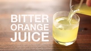 The Ultimate OJ Bitter Clarified Orange Juice From Scratch [upl. by Ahsiloc947]