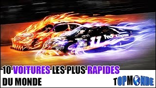 TOP 10 Des Voitures Les Plus Rapides Du Monde [upl. by Noram]