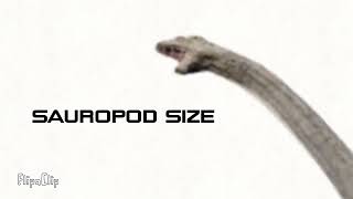 Sauropod Size [upl. by Markos]