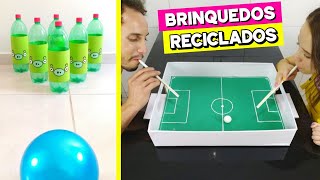 Brinquedos RECICLADOS CRIATIVOS  DIY para CRIANÇAS [upl. by Yorick727]