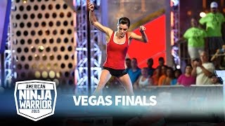 Kacy Catanzaro at the Vegas Finals Stage 1  American Ninja Warrior [upl. by Eiramnerual]