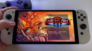 Torchlight 2 Review  Switch OLED handheld gameplay [upl. by Acirederf]