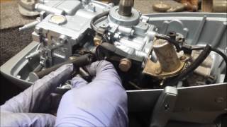 Johnson 15 HP Rebuild Part 8 Fuel and Electrical [upl. by Draner]