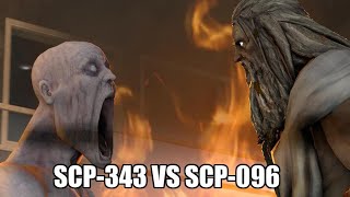 SCP343 VS SCP096 2 SFM [upl. by Anigue927]