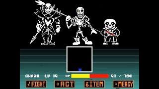 unitaleCYF Disbelief papyrus full battleampSome easter eggs undertale fangame [upl. by Barrington]