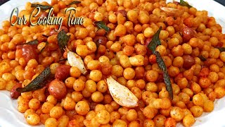 மொரு மொரு காரா பூந்தி  Kara Boondi Recipe In Tamil  Snacks Recipe In Tamil [upl. by Athenian]