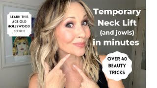 Temporary Neck Lift in Minutes [upl. by Anivid697]