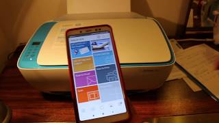 How To Print amp Scan To HP Deskjet 3632 Printer From Your Android Phone review [upl. by Sremlahc]