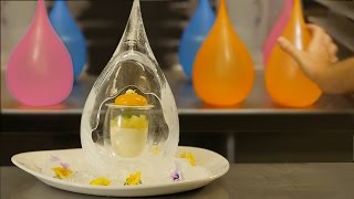 MAGICAL ICE DROP PANNA COTTA DESSERT RECIPE How To Cook That Ann Reardon [upl. by Raimes]