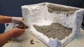 DIY Make Your Own Gorgeous Styrofoam Aquarium [upl. by Keeryt]