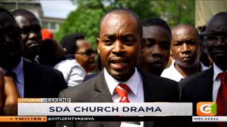 SDA church drama Faithful locked out of church in leadership row [upl. by Rickard]