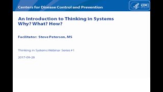 An Introduction to Thinking in Systems [upl. by Enirbas]