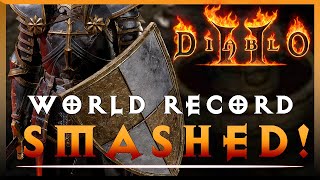 Diablo 2 World Record Smashed  Uber Tristram Speed Smiter Build [upl. by Etteyniv]