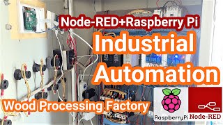 Industrial Automation using NodeRED and Raspberry Pi [upl. by Nolat380]