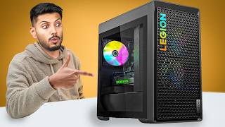 I Tried ₹200000 Gaming PC  Legion Tower 5i Gen 8 [upl. by Nahtnahoj]