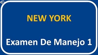 Examen De Manejo De New York 1 [upl. by Liam87]