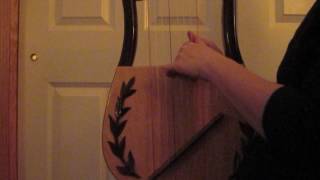 quotAs the Deerquot  Played on a Marini Made 10 String Davidic Harp [upl. by Norvall546]