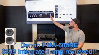 Denon PMA600NE Integrated Amplifier Review Thank you to all subscribers comments and viewers [upl. by Ttocs]