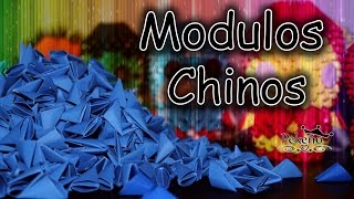 Modulos ChinosOrigami3D  Pekeño ♥ [upl. by Elleirad936]