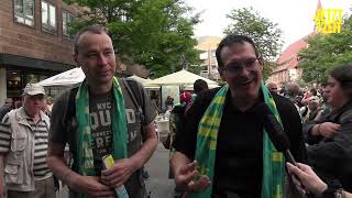 Eröffnungsgottesdienst Kirchentag Nürnberg Hauptmarkt [upl. by Amberly]