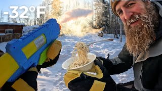 9 CRAZY Experiments at 36°C 32°F in North Pole Alaska [upl. by Eneliak854]