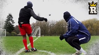 KSI a Beast in Training With Akinfenwa Rule’M SPORTS [upl. by Sill]